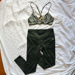 💚Free People + Reebok // Sports Bra and Legging Set💚